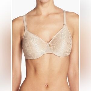 NEW Chantelle C Magnifique Underwire Minimizer Bra US 34H Nude Beige Tan NWT